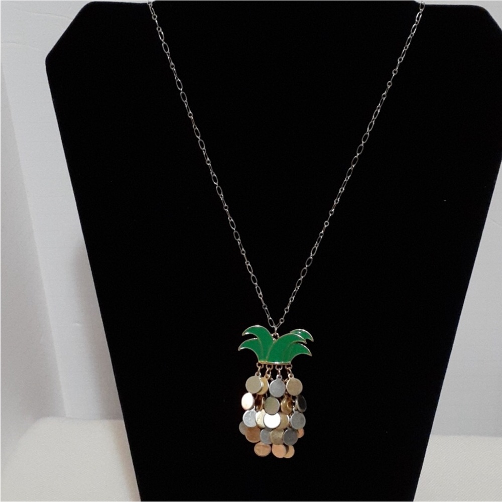 Christopher & Banks Pineapple Necklace - Picture 2 of 2